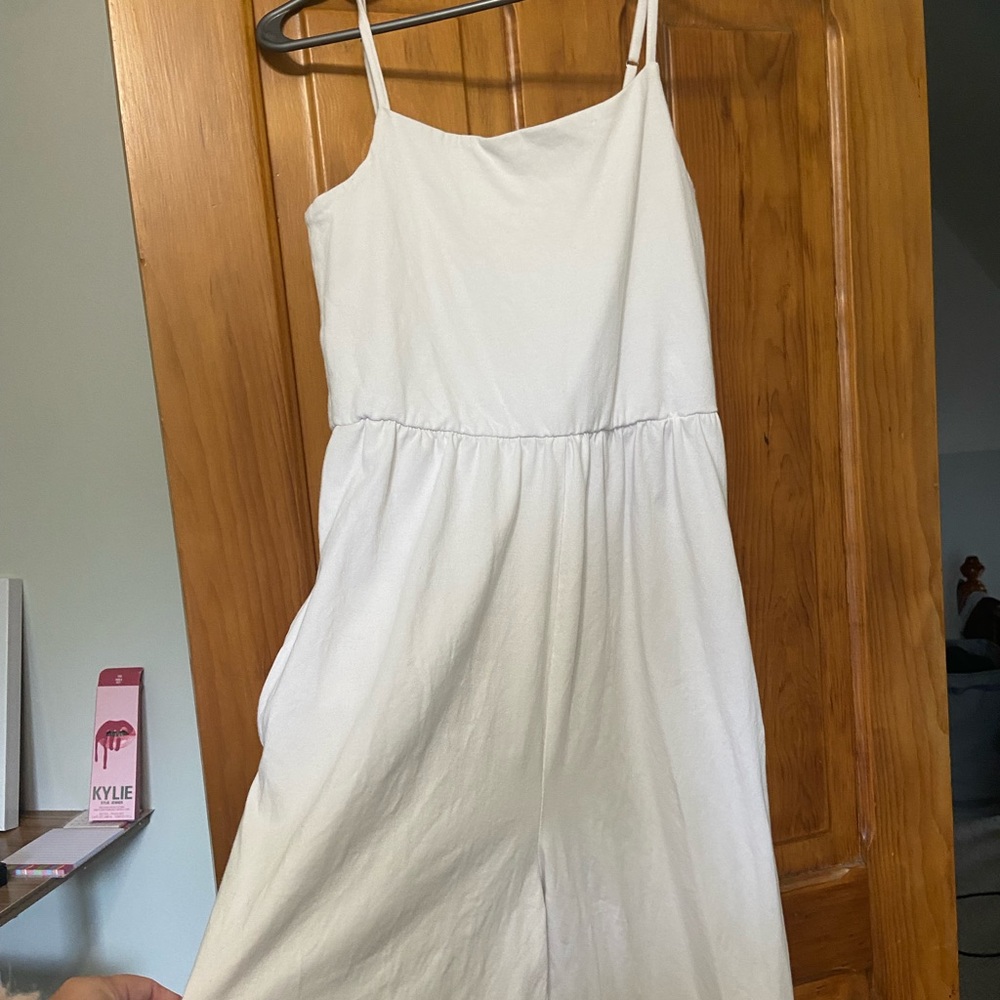 White jumpsuit - perfect for brides